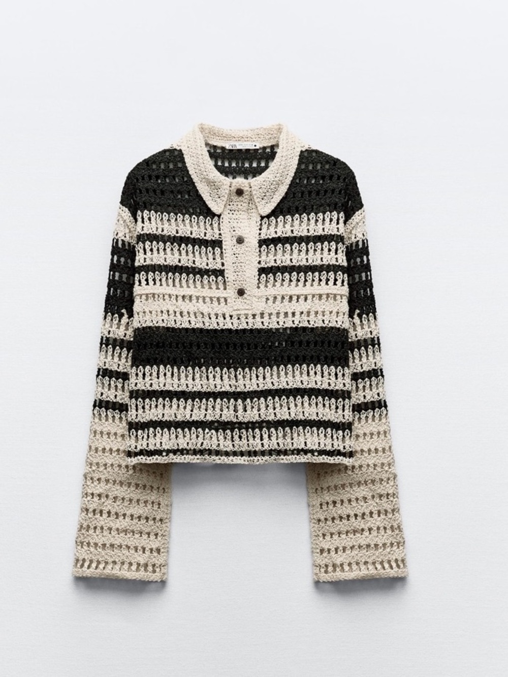 ZARA Crochet Sweater NWT